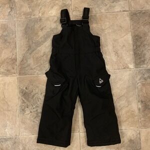 Snowsuit Toddler Size 2T Black Overall Style